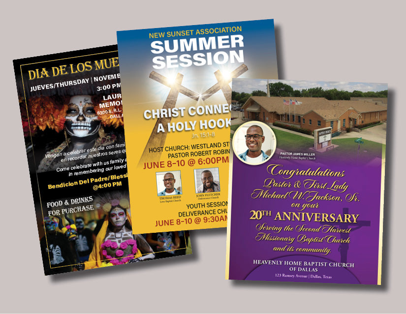 Single Page Flyer (one sided)