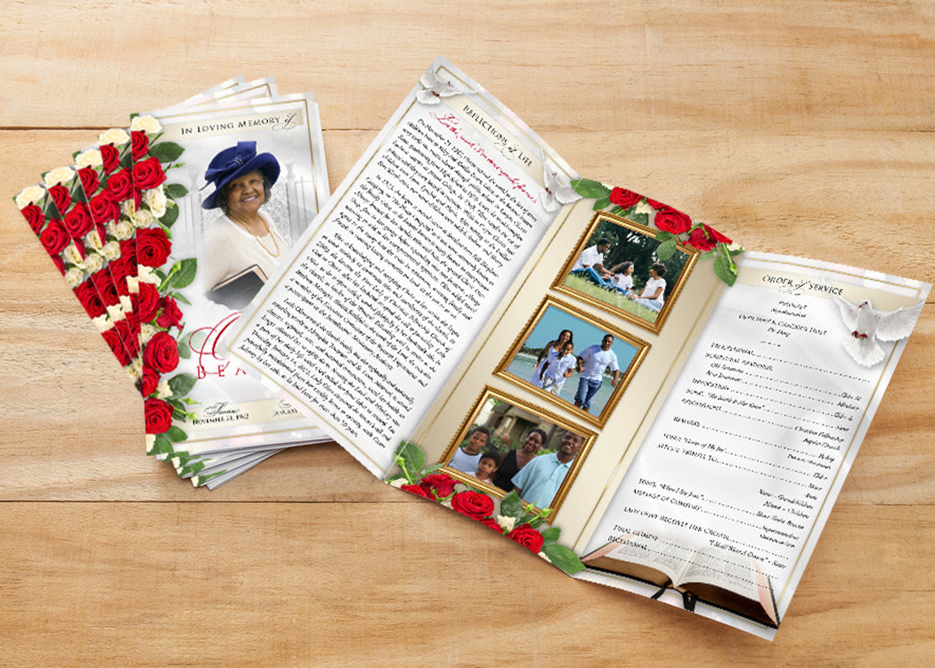 Memorial Trifold - Design Only