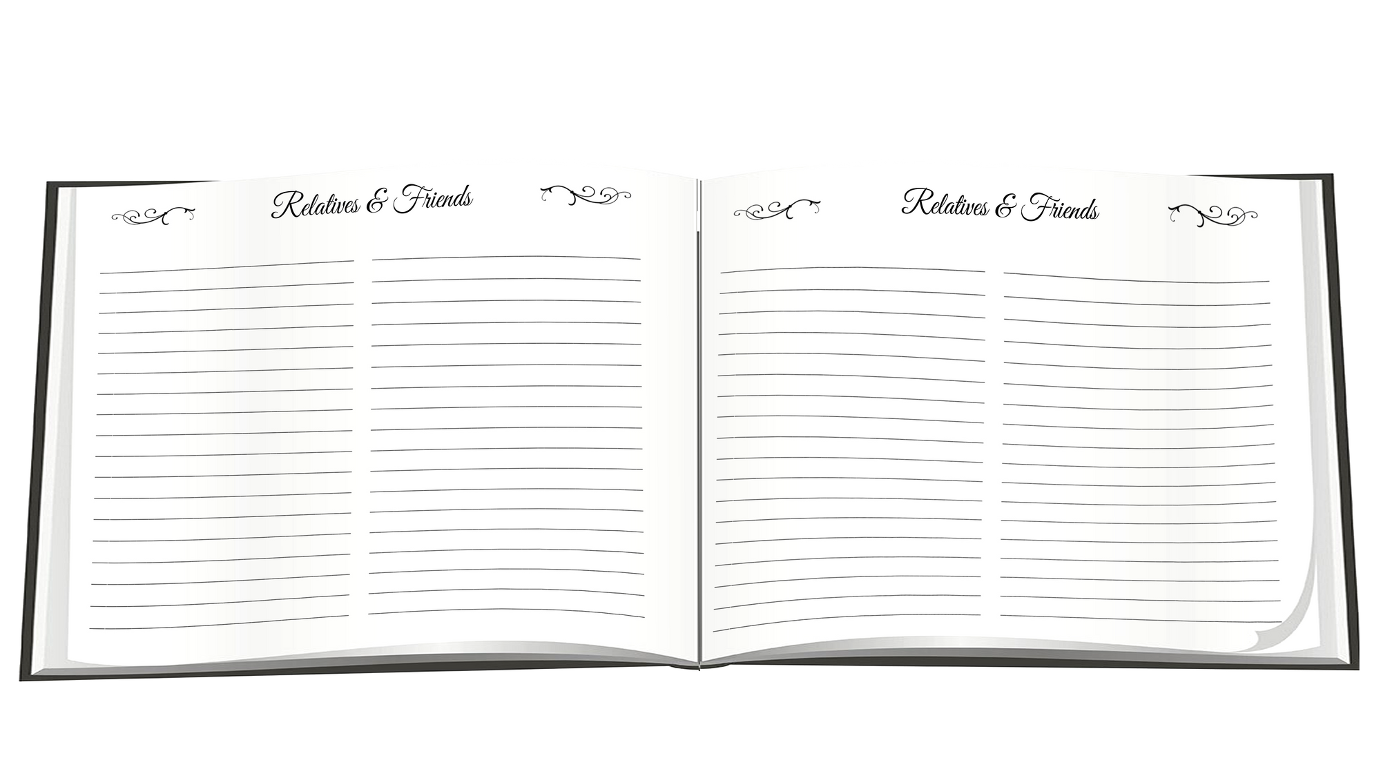 Wrap Register Book