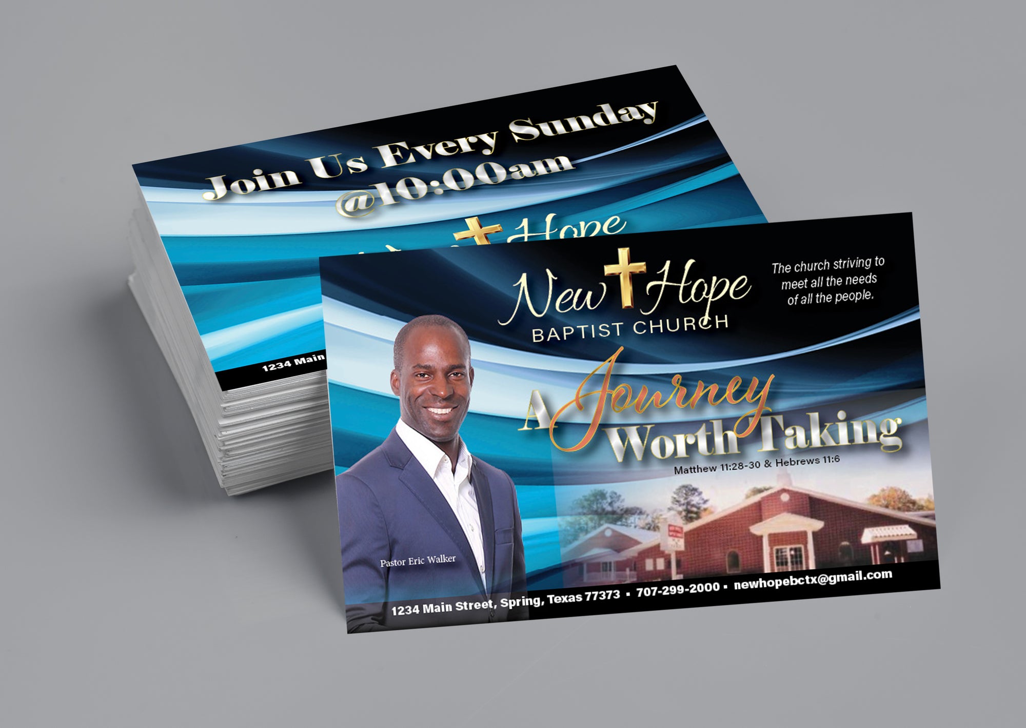 Postcards (4"x 6" or 5"x 7", 2-sided)