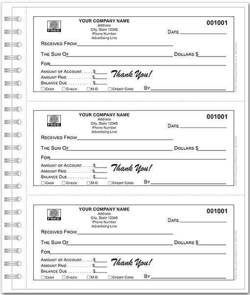 Receipt Books
