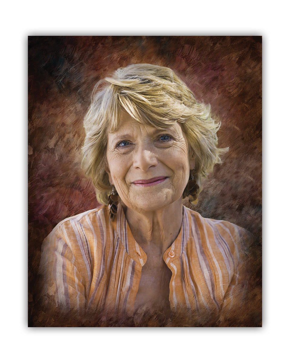 Mounted Portrait (no frame) – In Loving Memory
